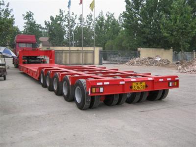 Treler Semi Flatbed Rendah