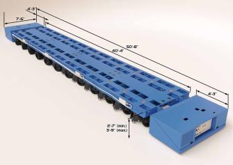 Treler Modular Digerakkan Sendiri
