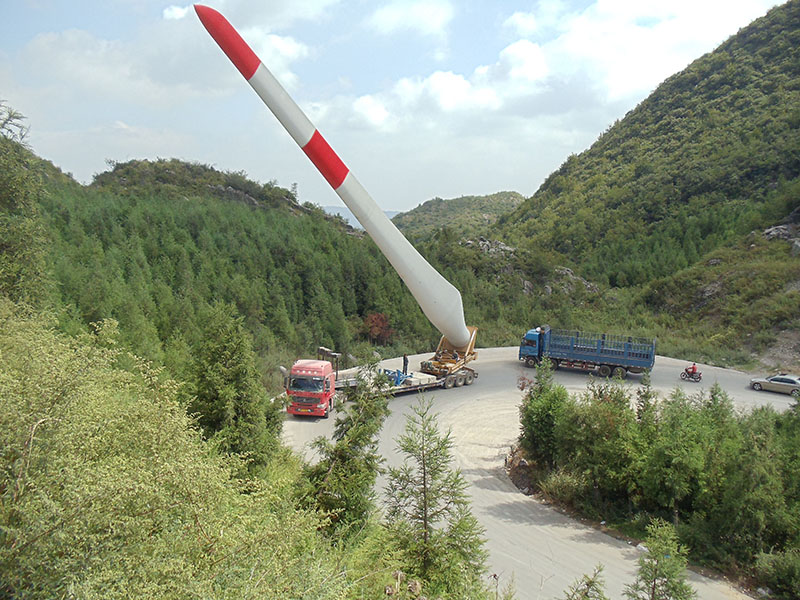 Treler Menara Angin Wind Tower Trailer