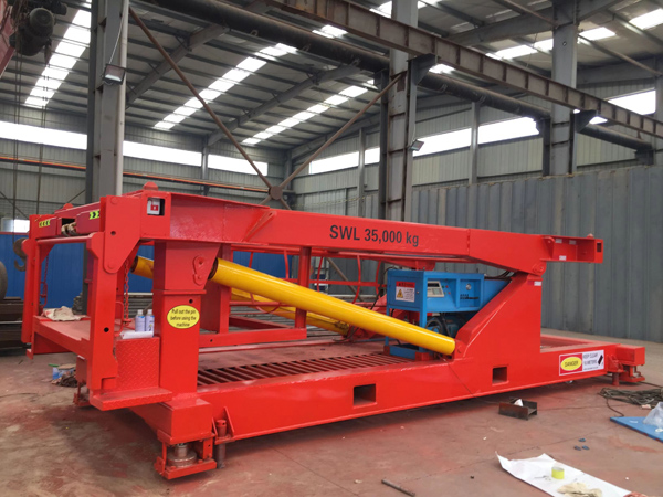 Petua bekas Container tipper