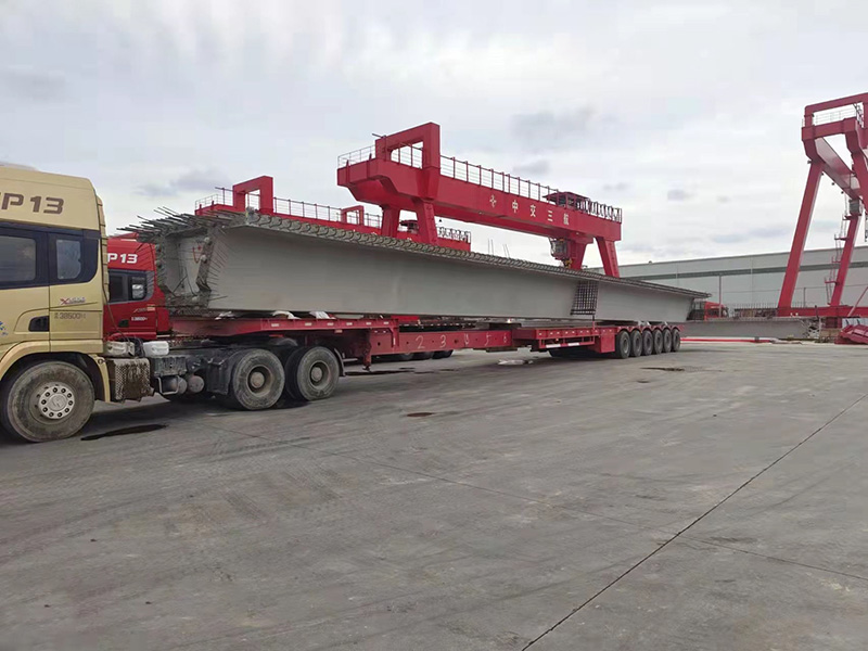Bilah Turbin Angin Pada Treler Wind Turbine Blade On Trailer