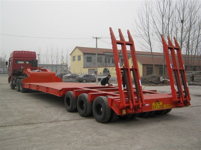 treler katil rendah low bed trailer